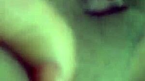 alone at home, she indulges in some private masturbation with her shaved pussy