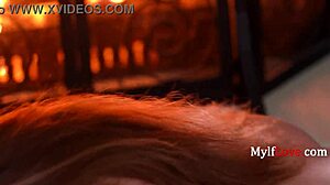 pawg gets hardcore boned by fireplace