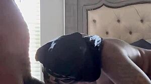 Black Woman Spits Deepthroat Big Cock Wet