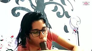 carahoneyy latina teen blows me thrice. she swallows every drop of my cum like a pro!