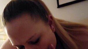 Blonde Milf Wife Tests Deepthroat Limits With Dirty Talk