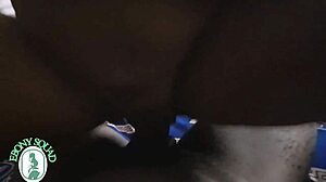 She rides like a horse rider, her ebony ass worshipped by amateurs in homemade session.