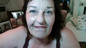 dawnskye1962 urges timmie to stroke in retro clip