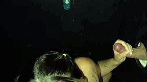 Got a tasty cock at gloryhole, hubby filmed!