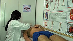 Nurse Excited By Patient's Erection In Hospital