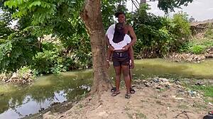 Forest fuck with big tits bbw.