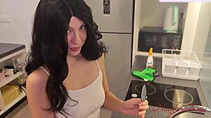 Fuck My Cleaner Lady for Extra Cash Tip!