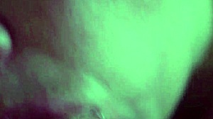 Dissolute woman sucking her man's cock