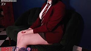 British teen spanked hard in college detention