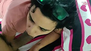 carahoneyy latina teen blows me thrice. she swallows every drop of my cum like a pro!