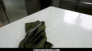 ThePervMom - Big Tits Blonde Stepmom Julia Robbie Climaxes on Stepson Alex Jett’s Huge Cock in POV Ride