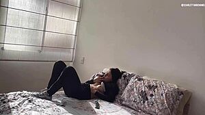 stepmother touches herself, i touch her wet pussy