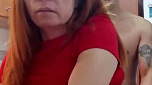 Mother-In-Law In Sexy Clothes, Can't Resist Fucking Her!