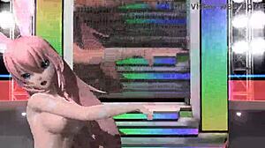 Megurine Luka Nude Bunny Costume Goddess