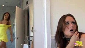 Lesbian bitches fist and finger buttholes in wild toilet play.