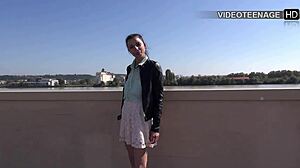 Justine, ready for your first anal?