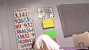 Tattooed 18yo sucks cock until cumshot 😏