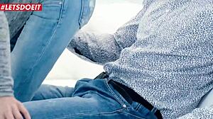 Blonde Girl Fucks Passionately!