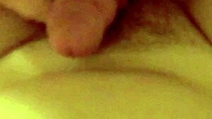 Her pov - pumping cum - her busty natural tits keep me hard