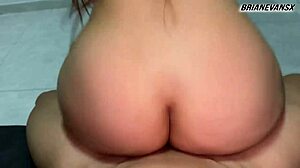 Andrea Castro, Redhead Photographer With Big Tits, Poses With Bodybuilder Brian Evansx