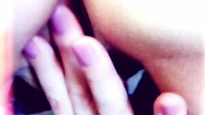 Maturemons Polishing My Polish Pussy