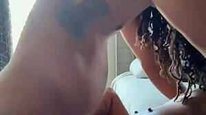 Black Woman Spits Deepthroat Big Cock Wet