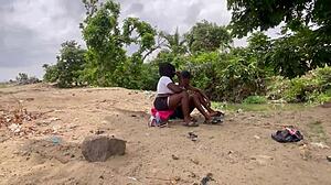 Forest fuck with big tits bbw.