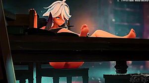 genshin impact characters get anal fucked in cumshot challenge