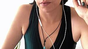 Learn German With Cute Brunette Nerd SFW