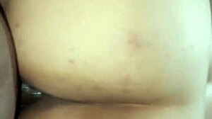 fucking the naughty blonde in interracial pov with big black cock