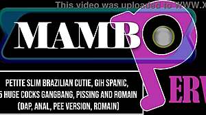 i'm petite brazilian cutie riding huge cocks in gangbang, anal and all that dirty stuff