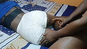 University Teen Student Visits Her Mate For Study Session.