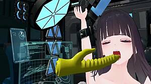 Vr Fucking Woman With Dildos And Fingering Pussy