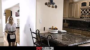 Cheating Husband Bangs Nanny, Wife Joins the Wild Group!