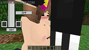 Jenny fucks me in the public park