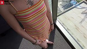 언어 교환 아시안 파트너랑 침대 액션으로 변해