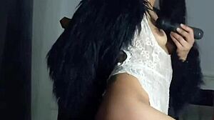 Blue surprises you with her big wet pussy