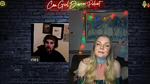 Rubia BBW modelo da tips de su show en cam