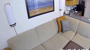 nude barely legal teen 18+ gets caught and nailed on spy webcam