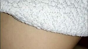 waking my friend's sister with hard dick, shaking the bed