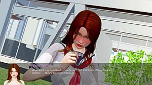 Unbridled Arizona Lesbian Play with Shaved Redhead in Part 6