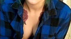 Cute Teen Edges Friend's Cock