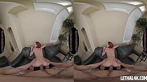 Petite teen fucks photographer hard in VR reality scene