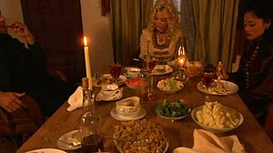 I watch Brooke Ballentyne get creampied with riding chaps on, oh god