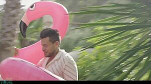 French Slut Sucks Black Waiter's Dick