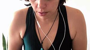 Learn German With Cute Brunette Nerd SFW