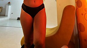 Latina Government Worker Gets Cumshot During Fitness Interview