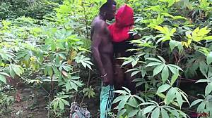 尼日利亚农民粗暴操起来！