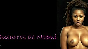 Noemi’s Shaved Pussy Solo with Dildo