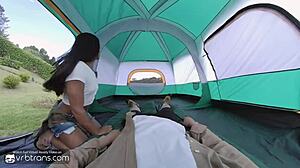 i watched this vrb trans teen brazilian shemale fuck bareback on camping